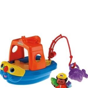 Little People Sail n’ Float boat and Captain